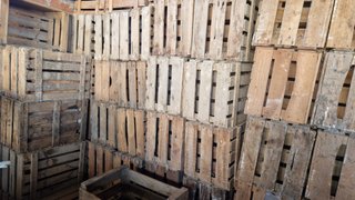 Cajas de madera antiguas