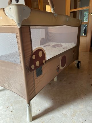 Cuna de viaje Jané Duo Level Toys 2 alturas + arco
