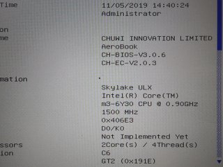 Chuwi AeroBook Gris