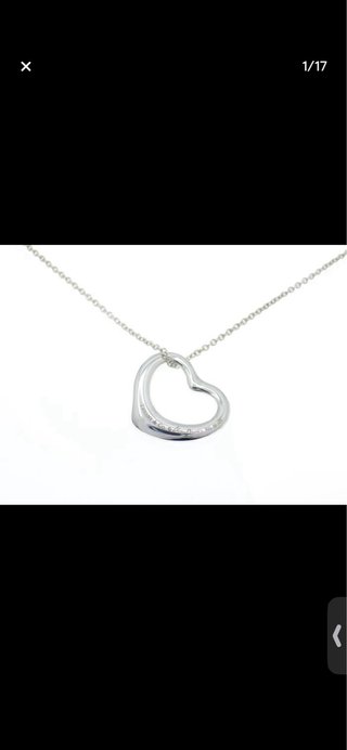 Collar Corazón Abierto Tiffany & Co. Elsa Peretti