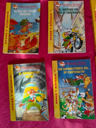 Lote 17 libros Gerónimo Stilton