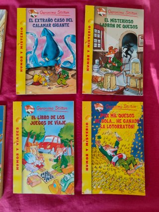 Lote 17 libros Gerónimo Stilton