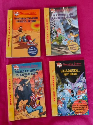 Lote 17 libros Gerónimo Stilton