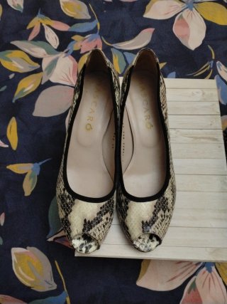 Zapatos Mascaró Piel Serpiente Talla 39