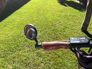 Bicicleta Eléctrica Plegable Negra con dos bateria