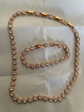 Juego Collar y Pulsera Swarovski
