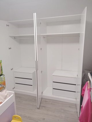 Muebles habitación infantil blanco