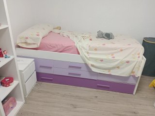 Muebles habitación infantil blanco