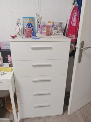 Muebles habitación infantil blanco