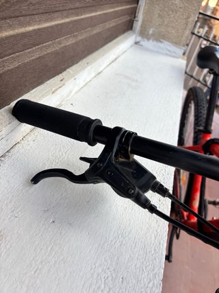 Bicicleta Rockrider 500 naranja