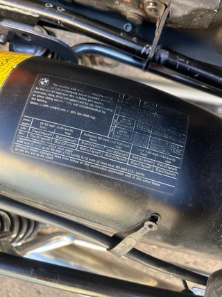 BMW R100RS Negra