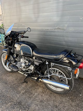 BMW R100RS Negra