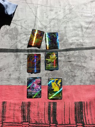 65 Cartas Pokémon Variadas copias