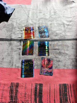 65 Cartas Pokémon Variadas copias