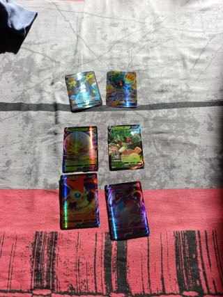 65 Cartas Pokémon Variadas copias
