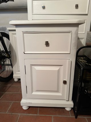 Juego Muebles Madera: Sinfonier y 2 Mesitas Noched
