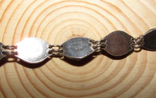 Conjunto pulsera brazalete colgante azul plata 925