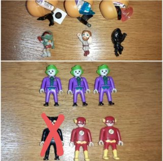 FIGURAS KINDER STAR WARS Y DC COMICS NUEVAS. Leer