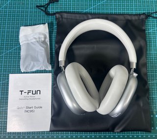 Auriculares T-FUN NC95 Bluetooth Grises/Plata
