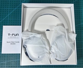 Auriculares T-FUN NC95 Bluetooth Grises/Plata