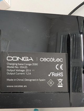 Piezas aspirador Conga 3590