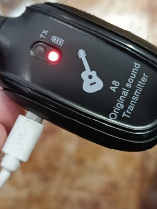 Sistema Inalámbrico Guitarra Bajo A8