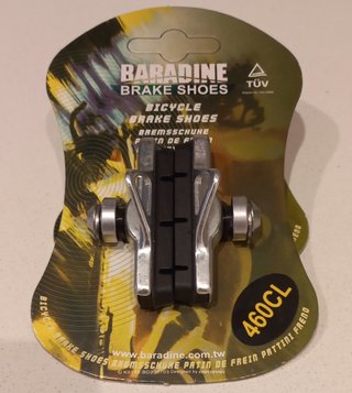 Zapatas Freno Baradine 460CL Campagnolo plata (Par