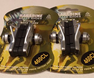 Zapatas Freno Baradine 460CL Campagnolo plata (Par