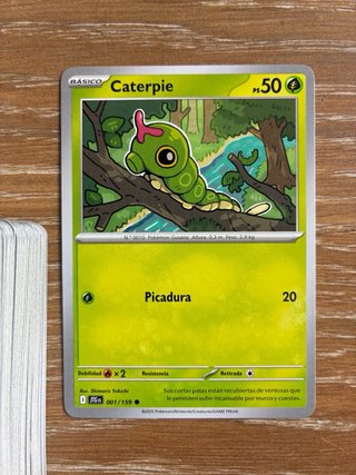 100 Cartas Pokémon Originales Español sin repetir