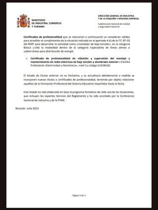 Trabajos eléctricos. Profesional CERTIFICADO