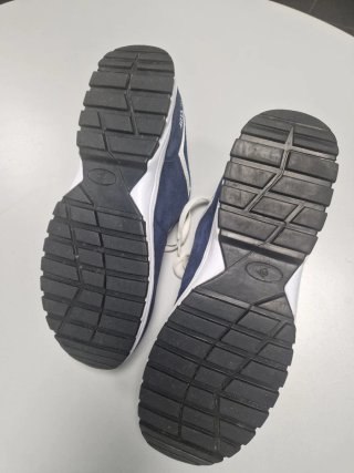 Zapatos de seguridad Dunlop Flying Arrow azules y