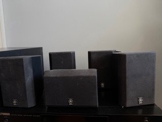 Equipo Home Cinema Yamaha 5.1 Completo