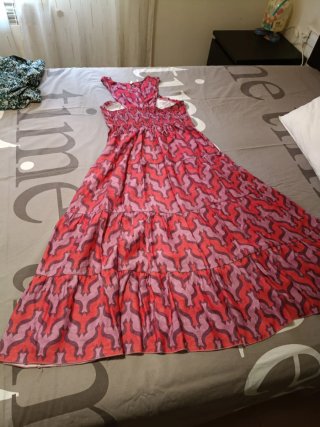 Vestido veraniego estampado