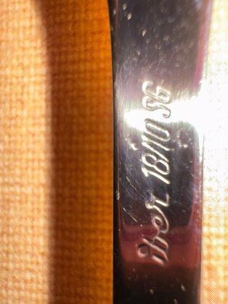 Cubertería Iber Serie Oro 122 piezas