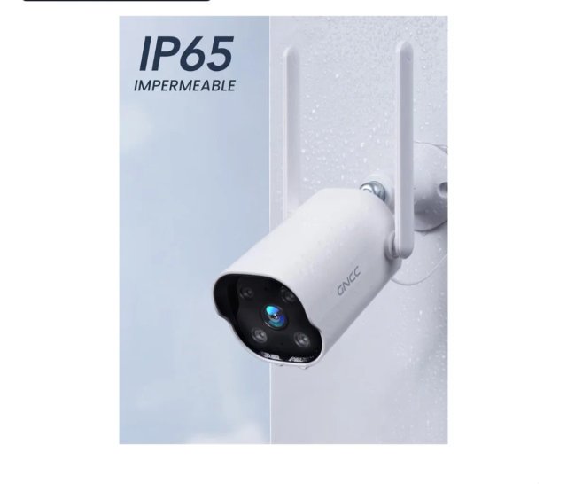 Lote 2 Cámara Vigilancia GNCC 2K WiFi Exterior