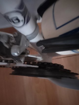 Bicicleta Decathlon Blanca