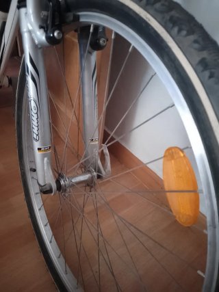 Bicicleta Decathlon Blanca