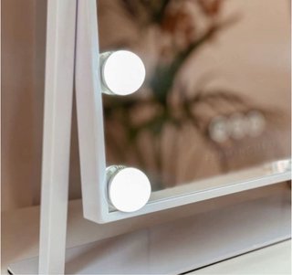 Espejo de Maquillaje con Luces LED