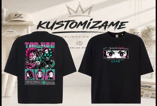 Camiseta Demon Slayer Kimetsu no Yaiba Tanjiro
