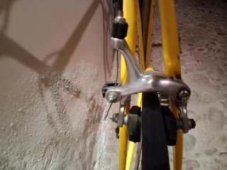Bicicleta Pinarello Carretera Amarilla