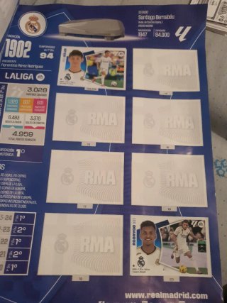 Lote cromos Panini Adrenalyn + cajas+ álbum