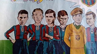 CARTEL F.C. BARCELONA 1899 - 1968 ANEM FENT -...
