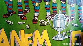 CARTEL F.C. BARCELONA 1899 - 1968 ANEM FENT -...