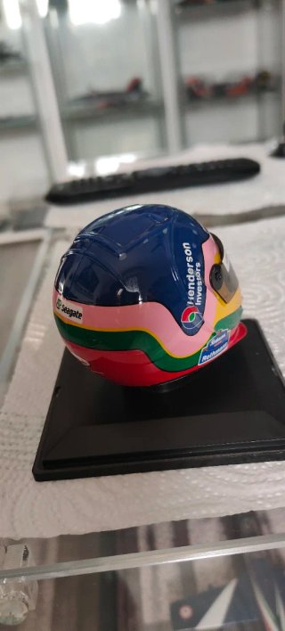 Casco Jacques Villeneuve 1997 Williams Renault