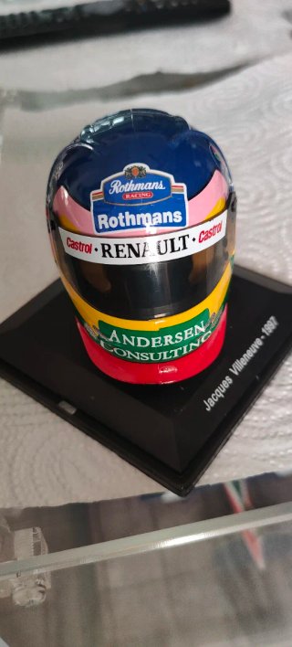 Casco Jacques Villeneuve 1997 Williams Renault