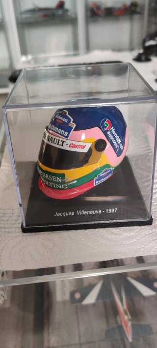 Casco Jacques Villeneuve 1997 Williams Renault