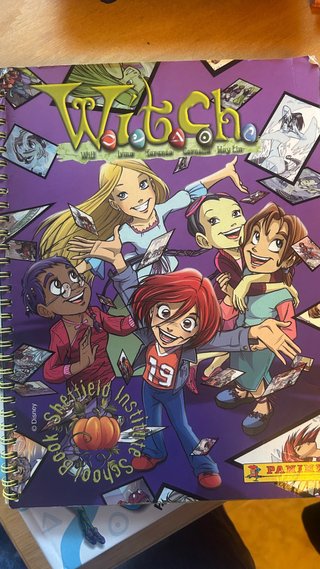Álbum de cromos W.I.T.C.H.