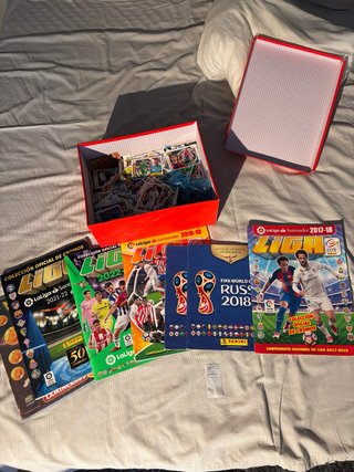 Colección cromos LaLiga Santander y Mundial 2018