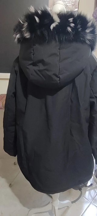 Piumino donna nero taglia XXL