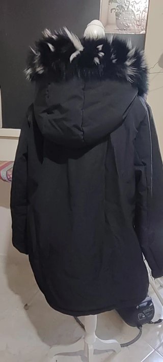 Piumino donna nero taglia XXL